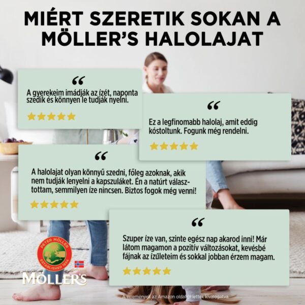 Möllers Északi-tengeri tőkehalmáj olaj - többféle íz - Kép 4