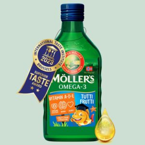 Möllers tutti-frutti ízű tőkehalmáj olaj