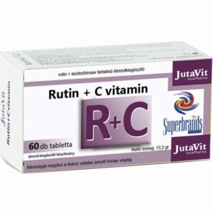 JutaVit Rutin + C-vitamin 60 db tabletta étrend-kiegészítő