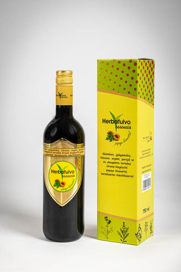 Herbafulvo Essencia s výťažkom z listov papáje 750 ml
