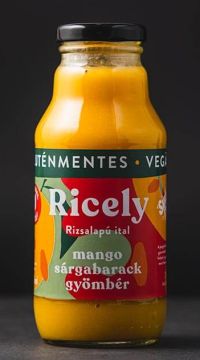 Ricely mangó, sárgabarack és gyömbér ízű rizsital