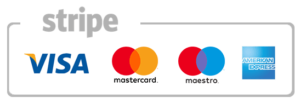 Platba cez Stripe kartami Visa, Mastercard, Maestro a American Express